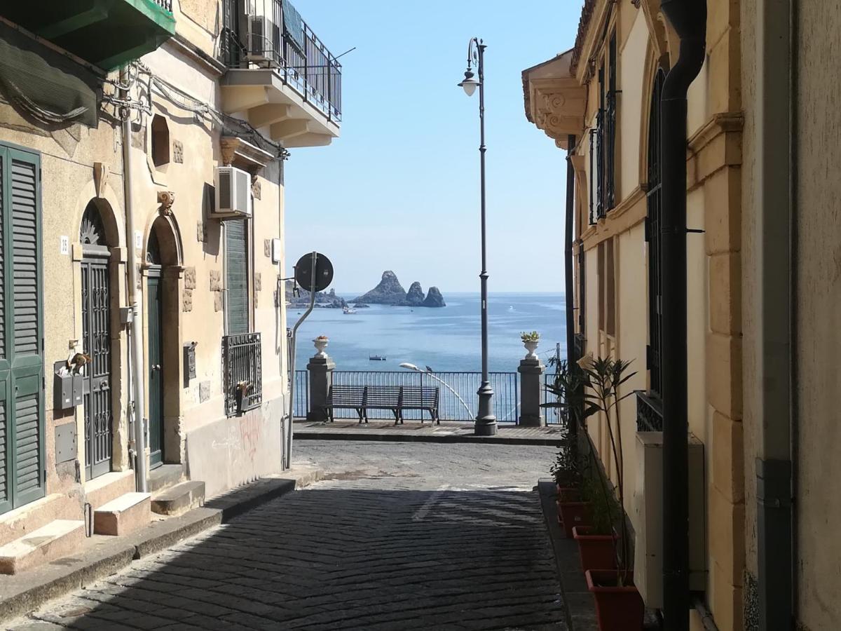 La Terrazza Dei Normanni Apartman Aci Castello Kültér fotó